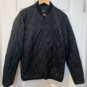 Roark Revival Men’s Bomber Primaloft Insulated Quilted Jacket, Size Medium.